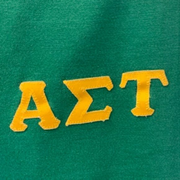 Alpha Sigma Tau Lettered Sweatpants - Picture 2 of 7